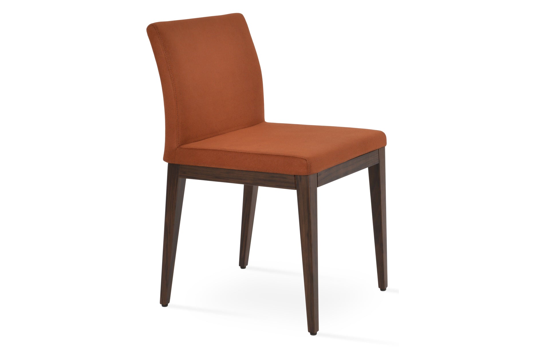 Aria Wood Dining Chair-Fabric