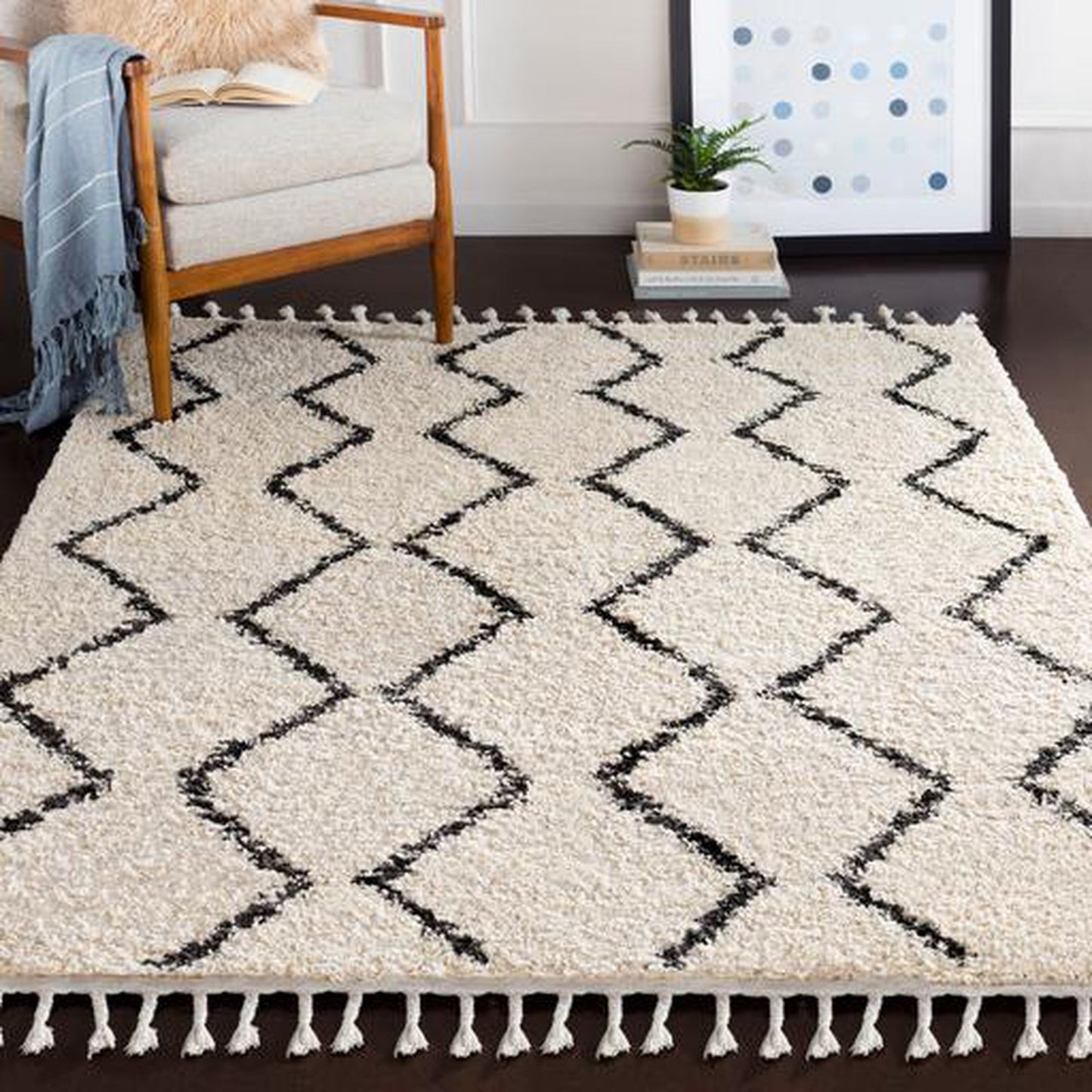 Surya Berber Shag BBE-2303 Rug