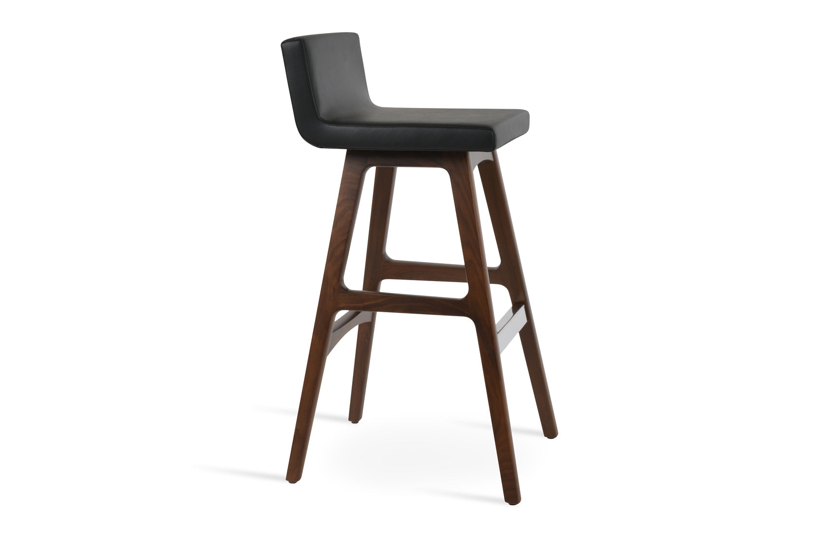 Dallas PR Wood Bar Stool