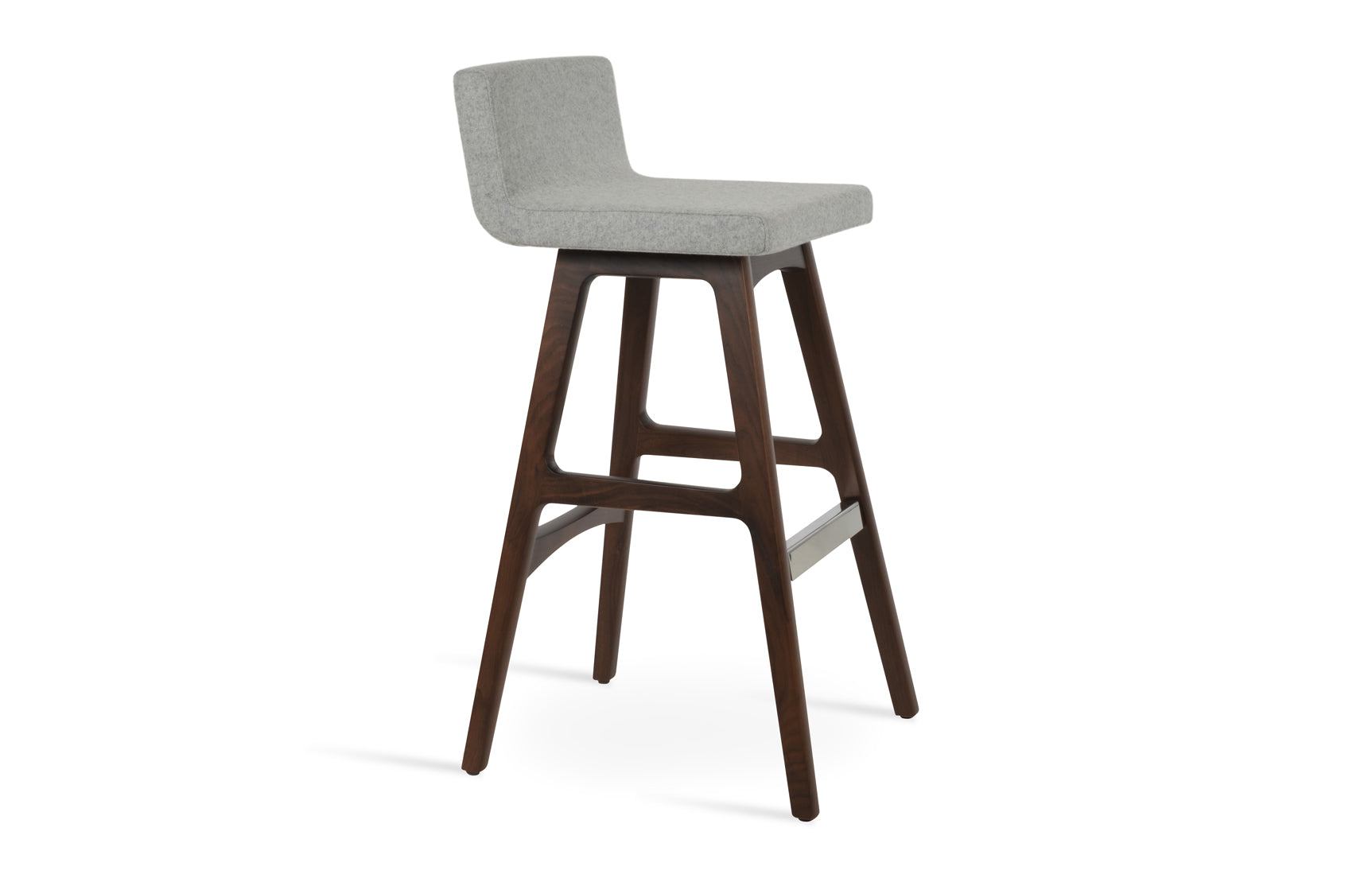 Dallas PR Wood Bar Stool