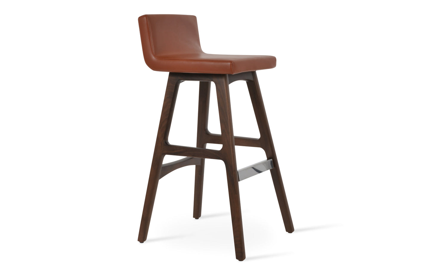 Dallas PR Wood Bar Stool