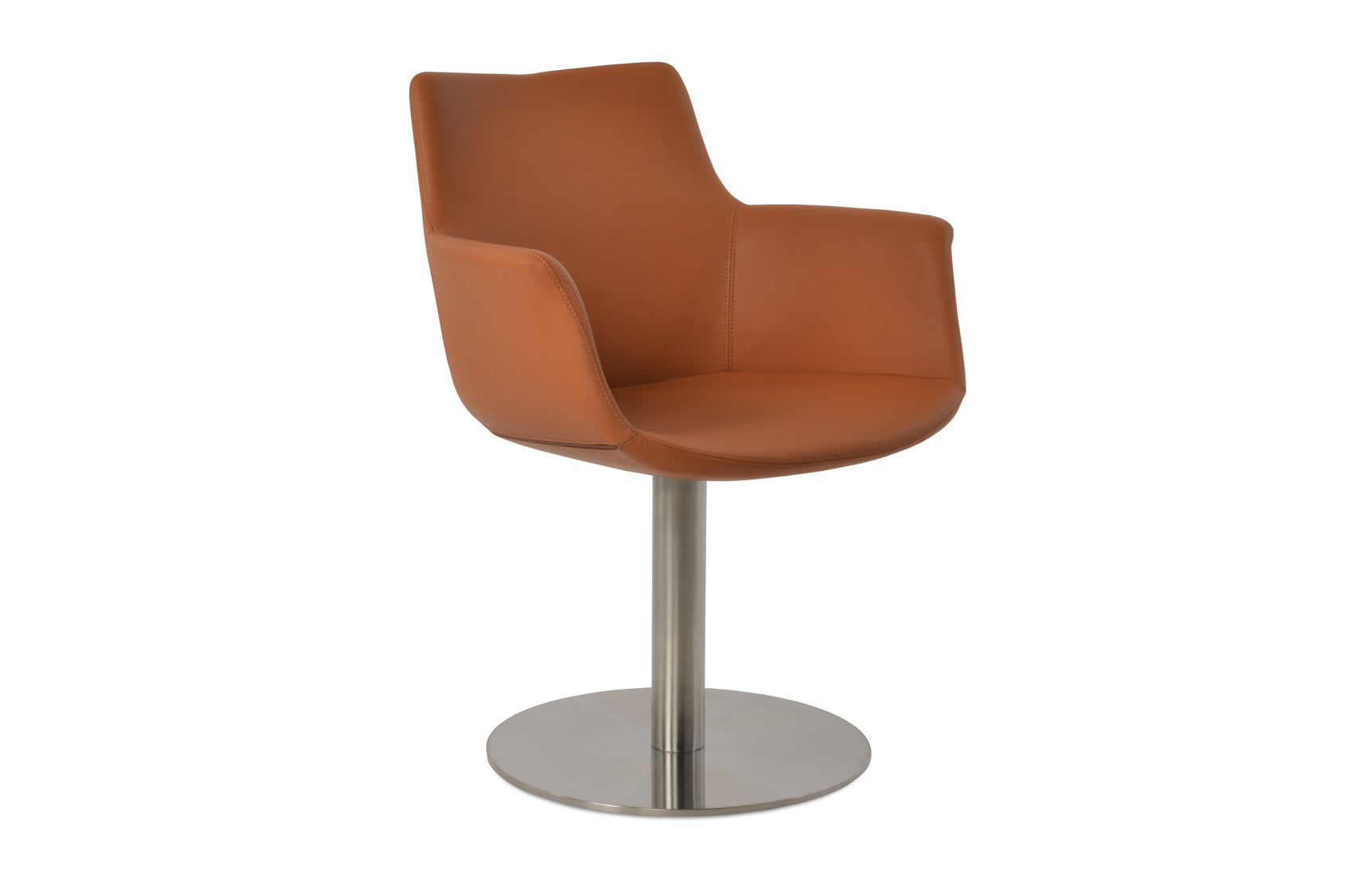 Bottega Round Swivel Armchair