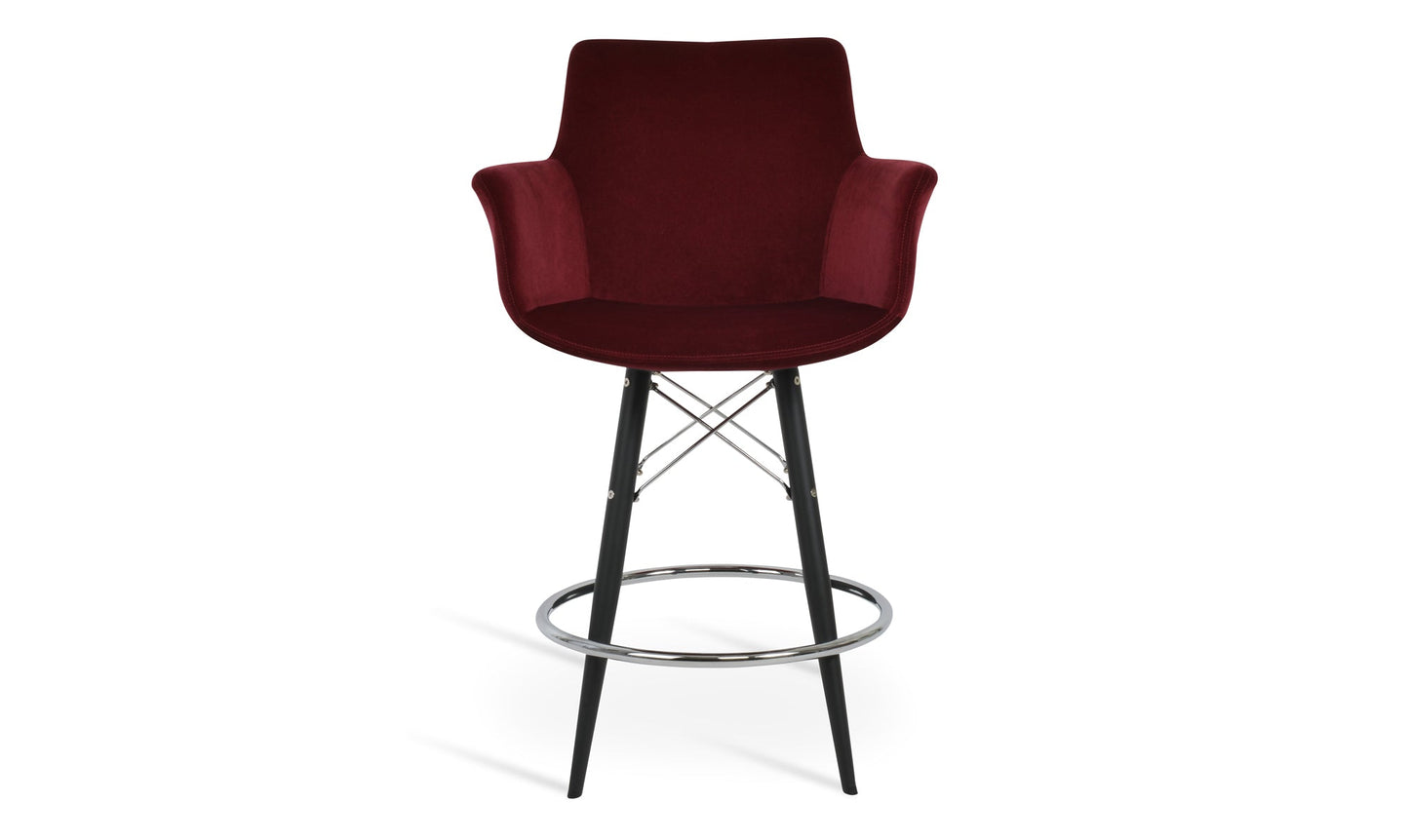 Bottega MW Bar Stool-Fabric