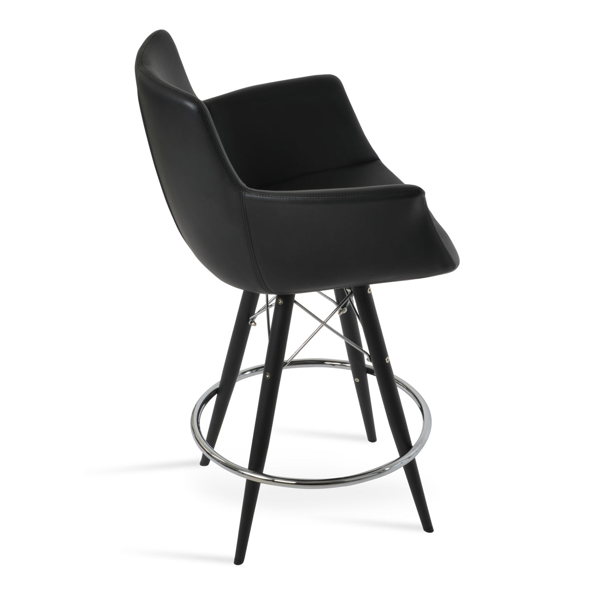 Bottega MW Bar Stool-Leather