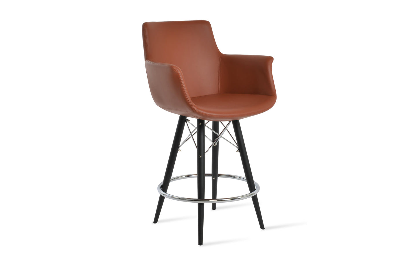 Bottega MW Bar Stool-Leather