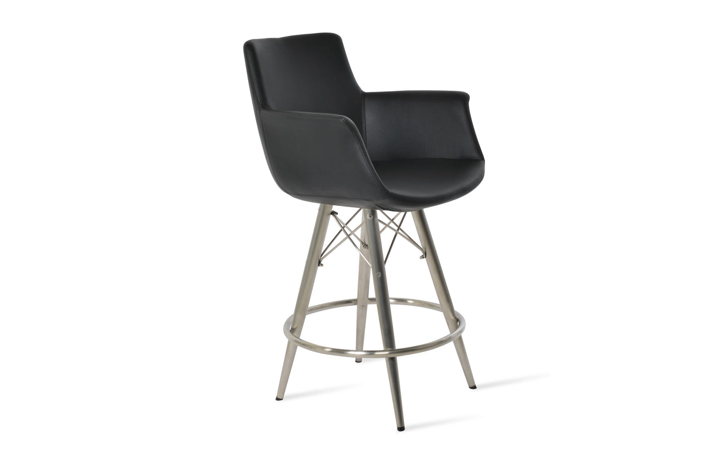 Bottega MW Bar Stool-Leather