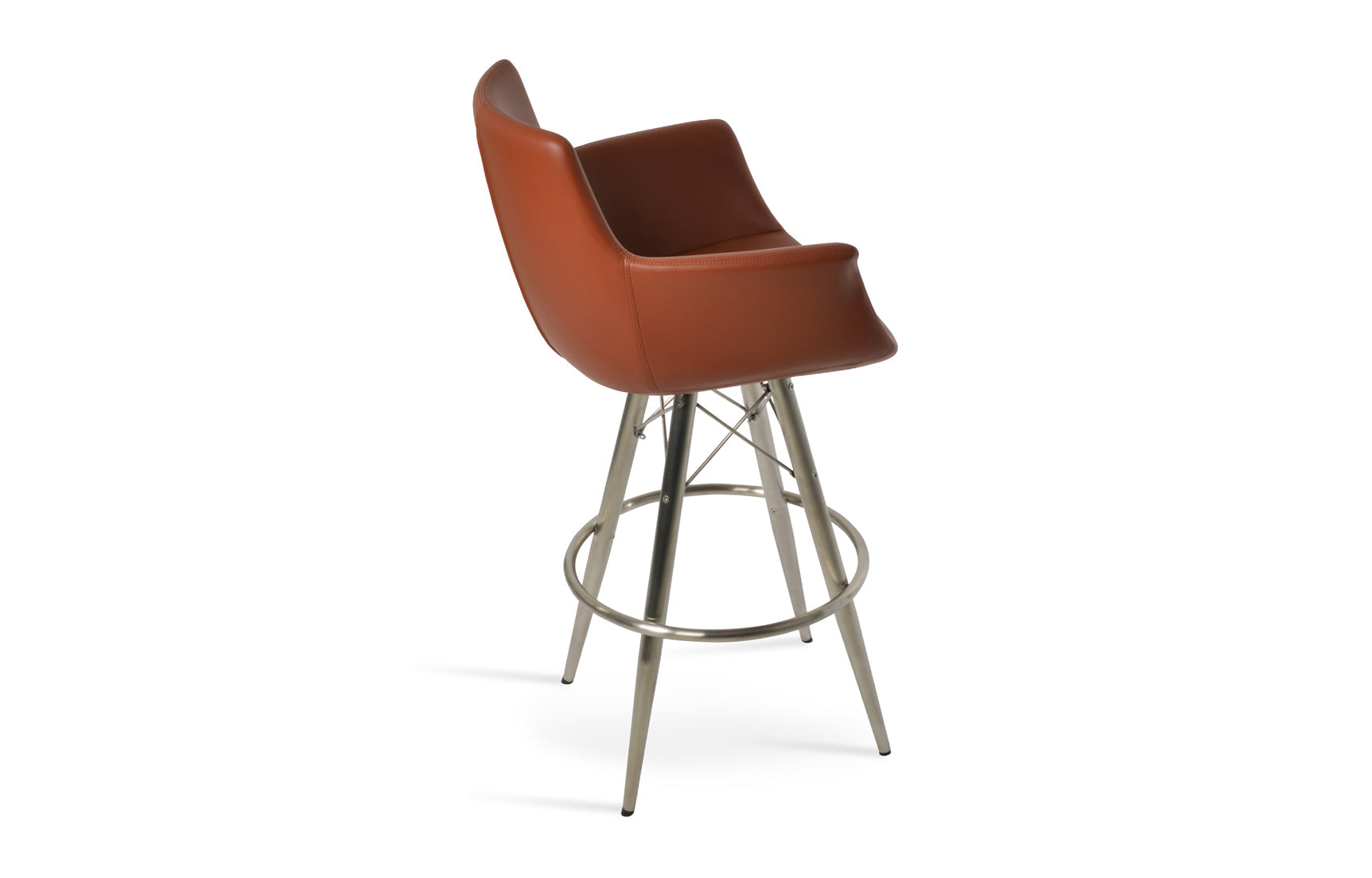 Bottega MW Bar Stool-Leather