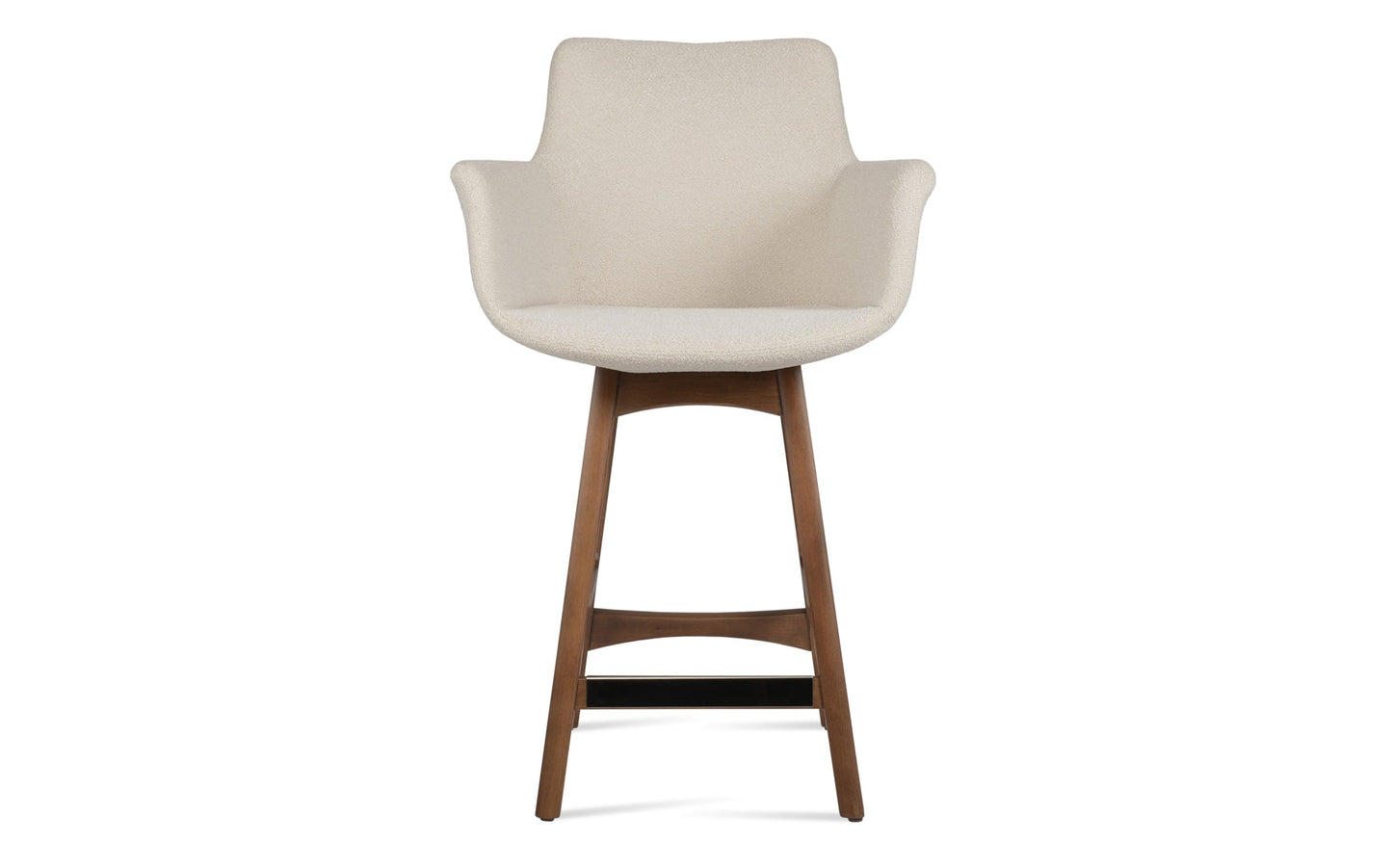 Bottega PR-Wood Bar Stool-Fabric