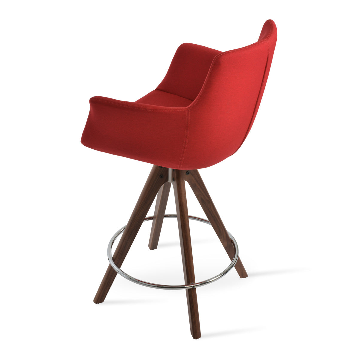 Bottega Pyramid Swivel Bar Stool