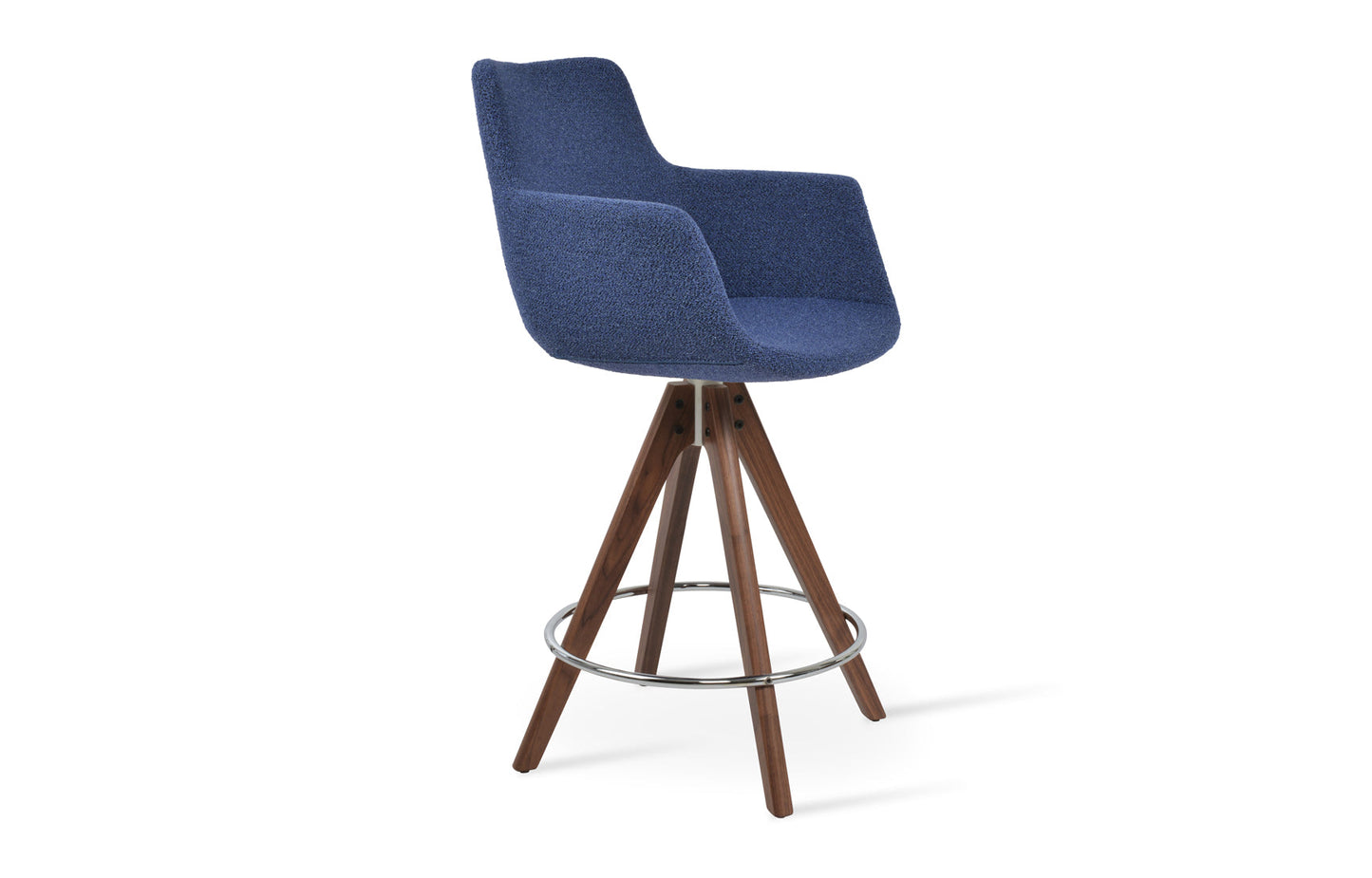 Bottega Pyramid Swivel Bar Stool