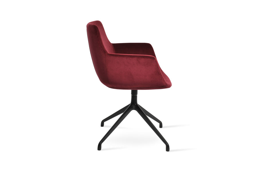 Bottega Spider Swivel Armchair