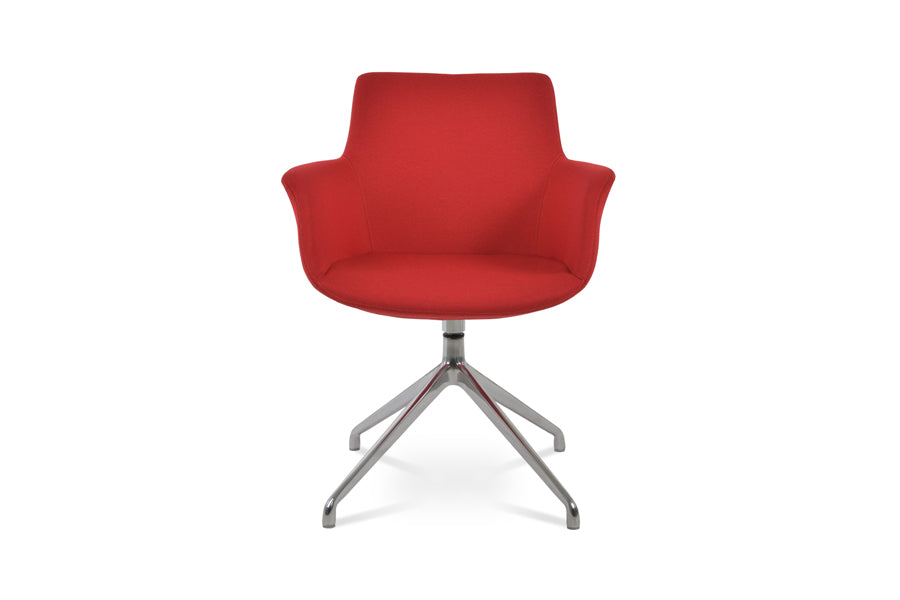 Bottega Spider Swivel Armchair