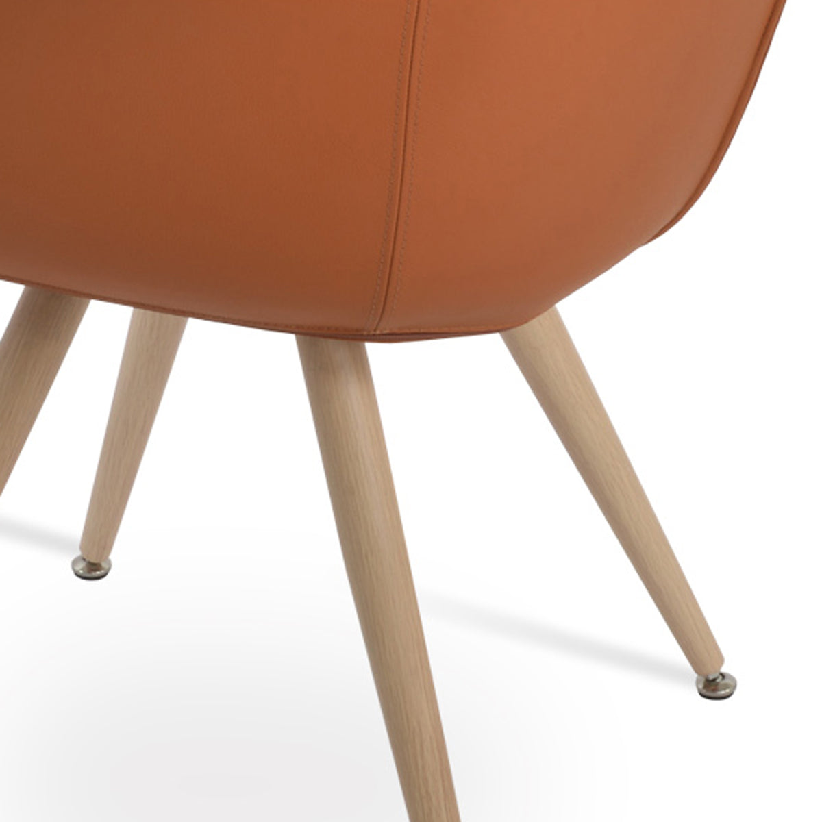 Bottega Star Armchair with Adjuster Caps