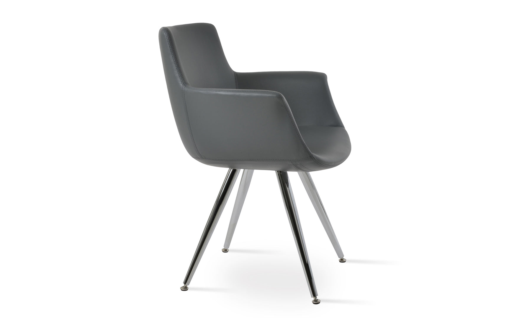 Bottega Star Armchair with Adjuster Caps