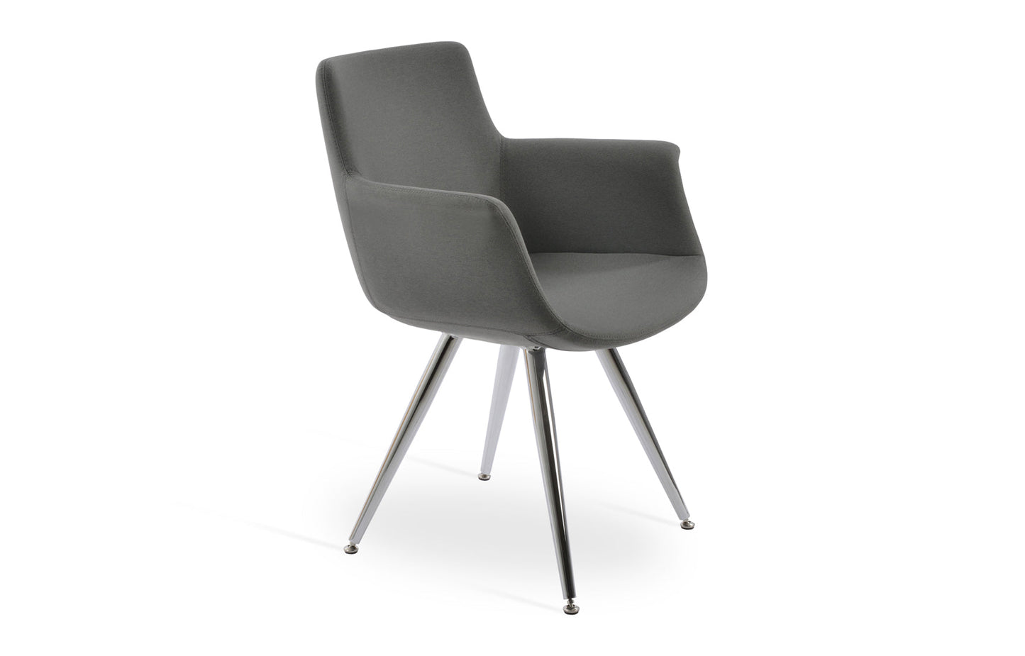 Bottega Star Armchair with Adjuster Caps