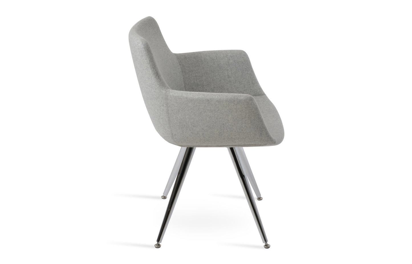 Bottega Star Armchair with Adjuster Caps