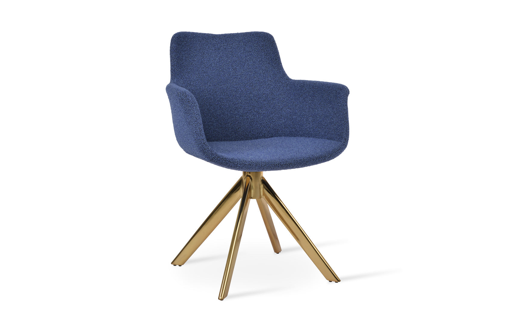 Bottega Sword Dining Armchair-Fabric