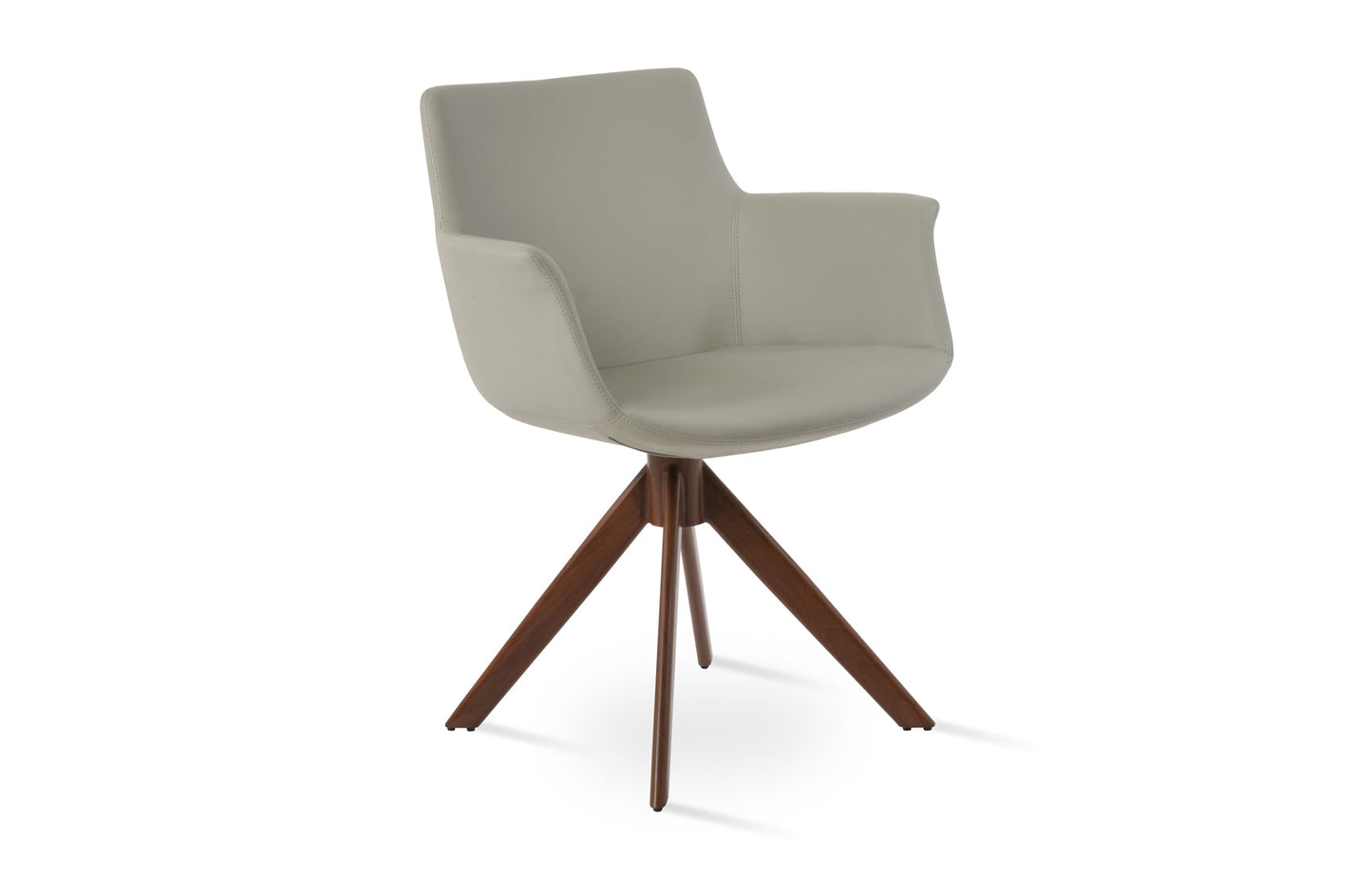 Bottega Sword Dining Armchair-Leather