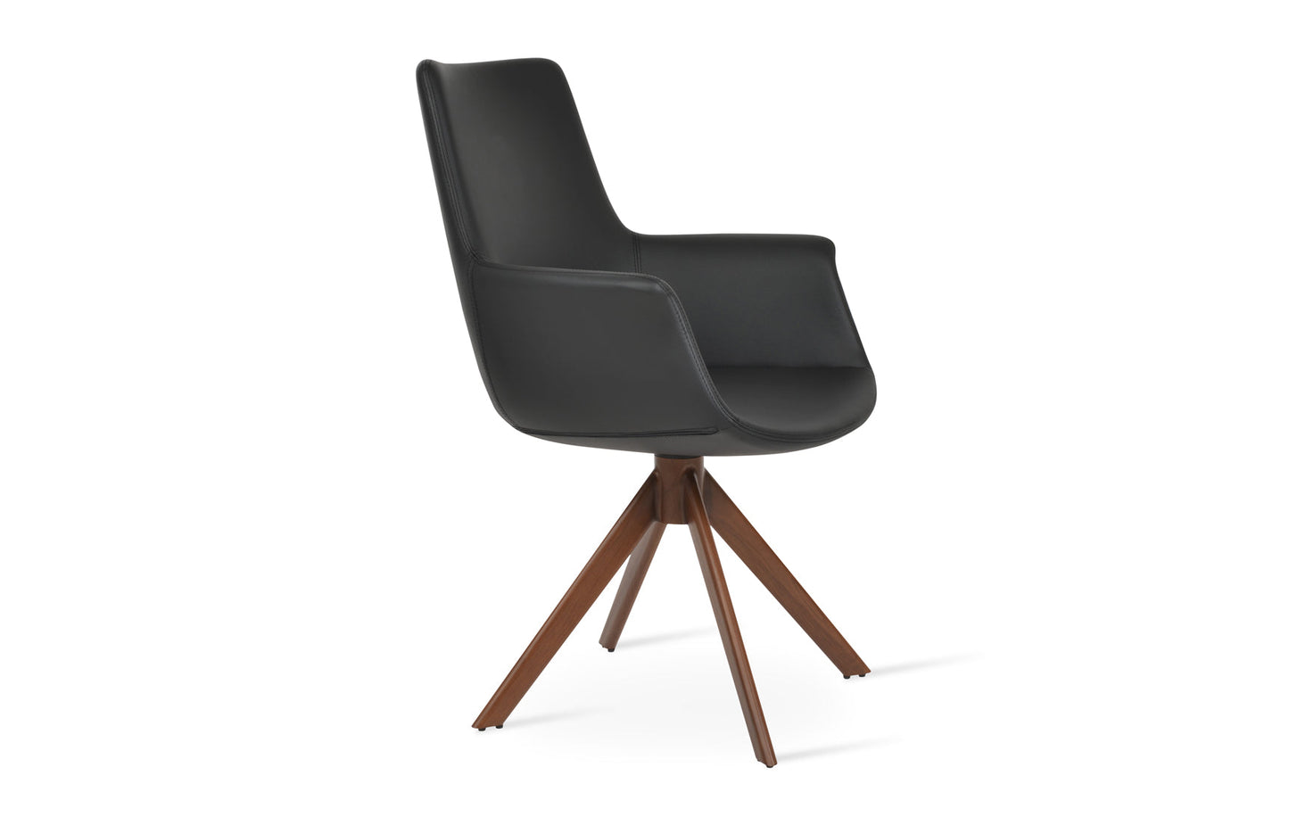 Bottega Sword Dining Armchair-Leather