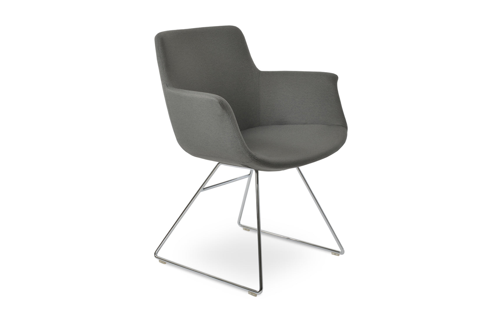 Bottega Wire Armchair-Fabric