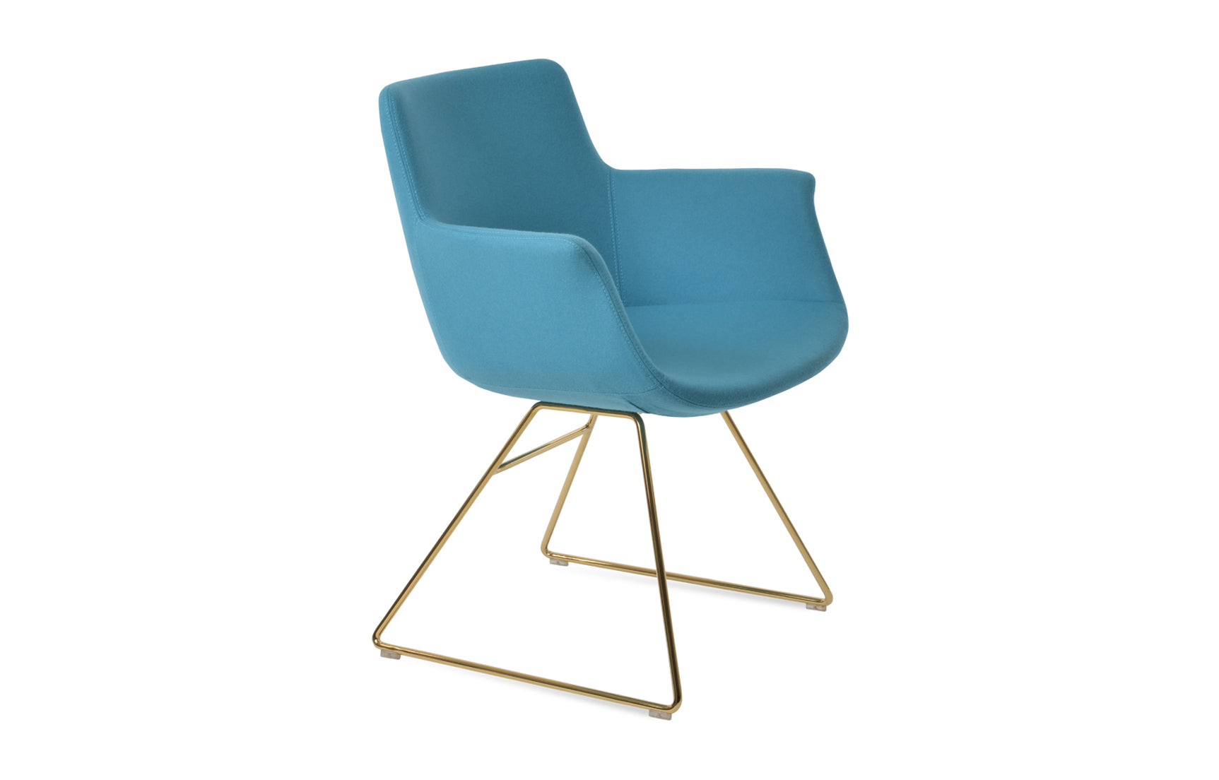 Bottega Wire Armchair-Fabric