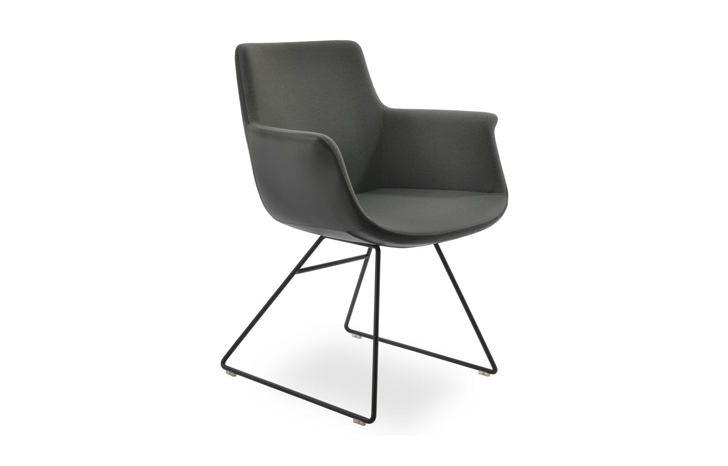 Bottega Wire Armchair-Fabric