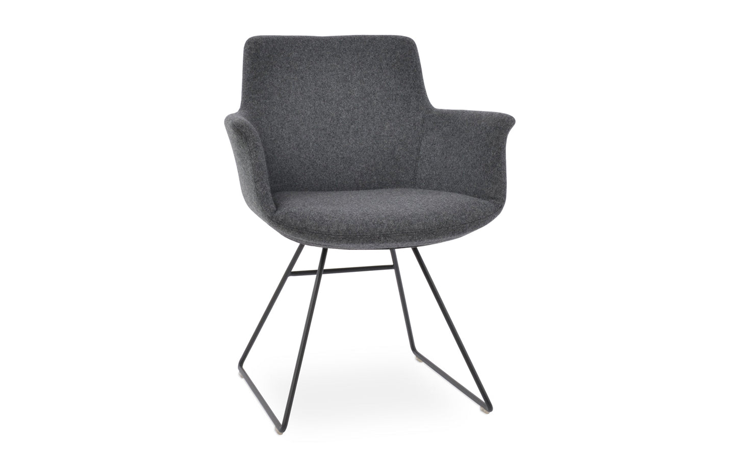 Bottega Wire Armchair-Fabric