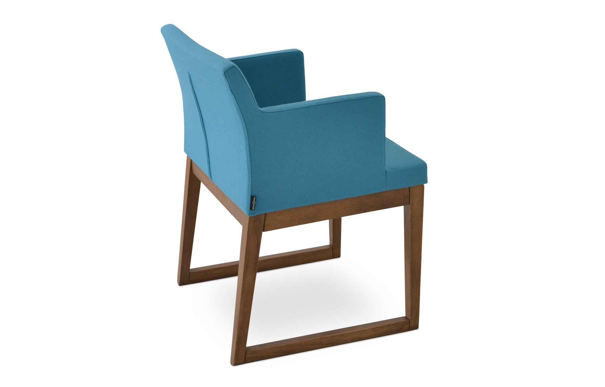 Soho Sled Wood Arm Chair