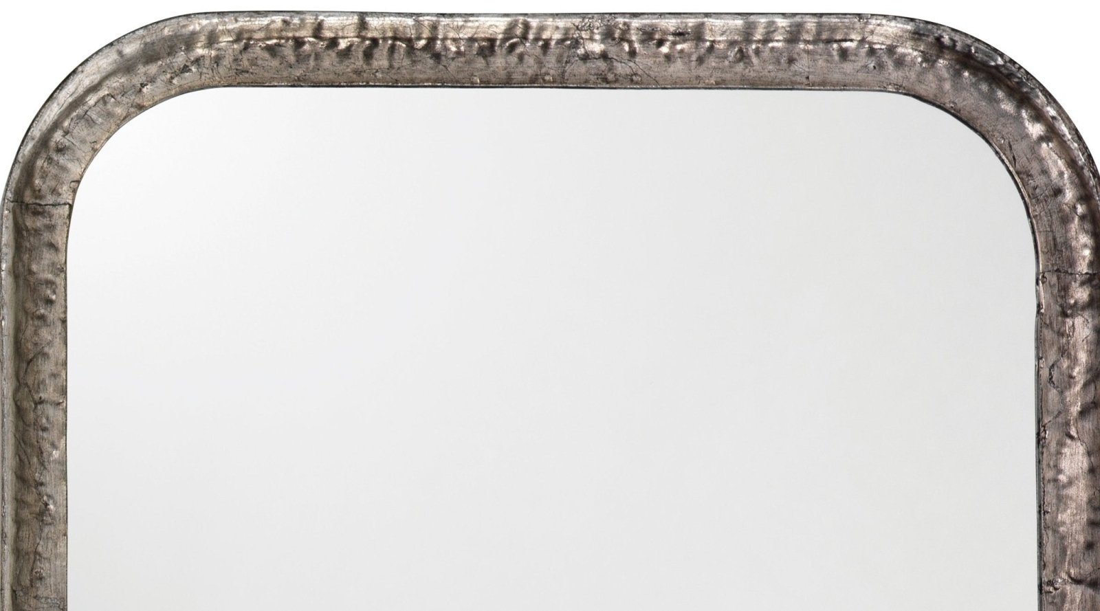 Capital Rectangle Mirror Silver Leaf