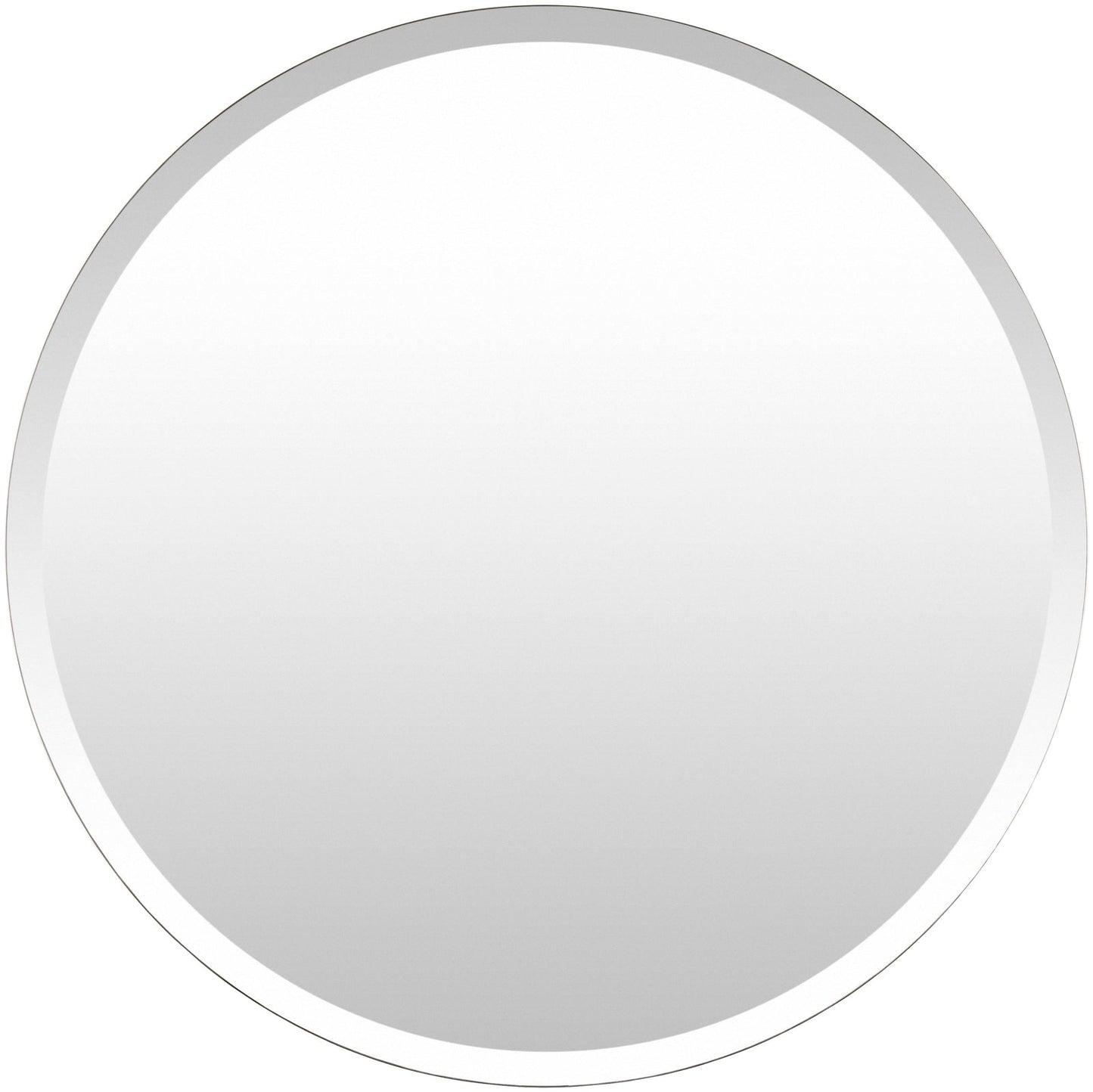 Surya Contour Round Mirror