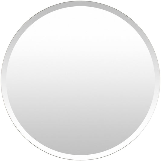 Surya Contour Round Mirror