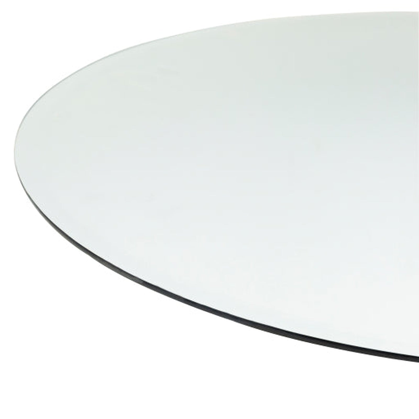 Surya Contour Round Mirror