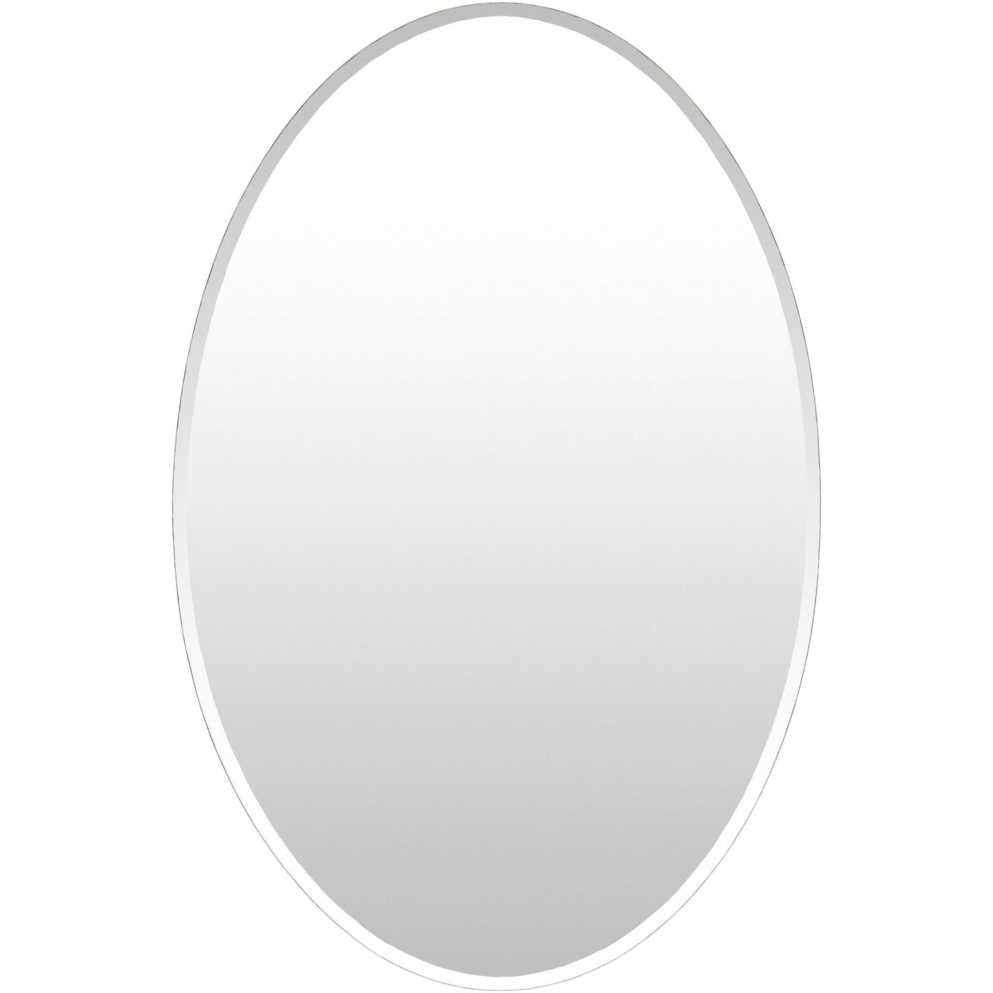 Surya Contour Oval Mirror