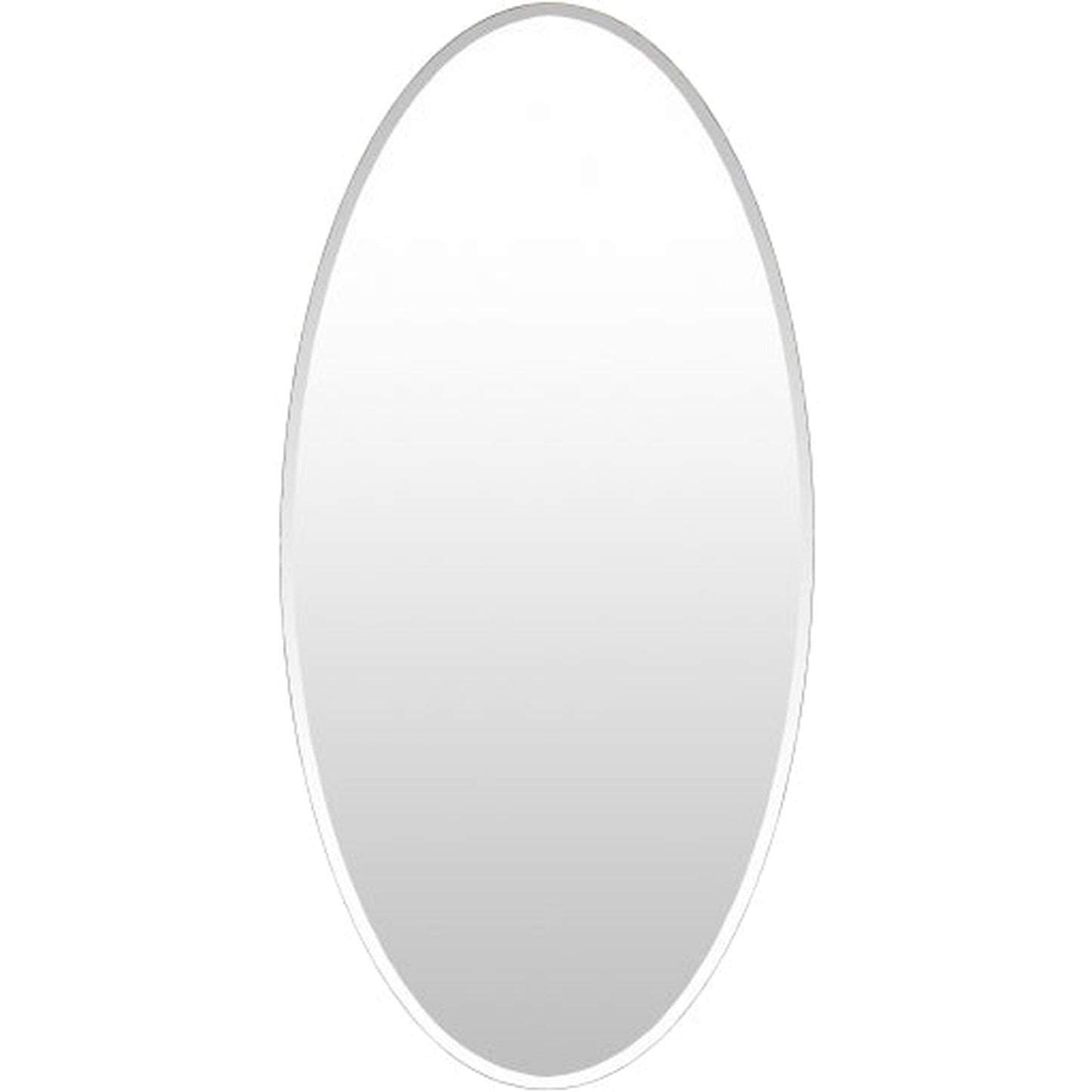 Surya Contour Oval Mirror