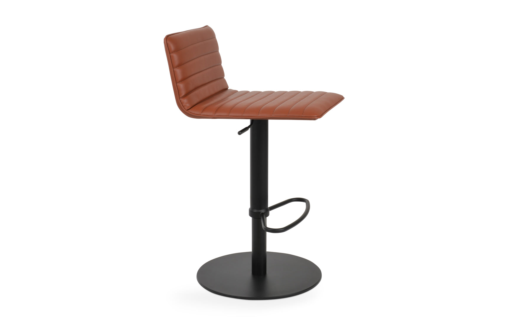 Corona Full Upholstery Half Piston Stool