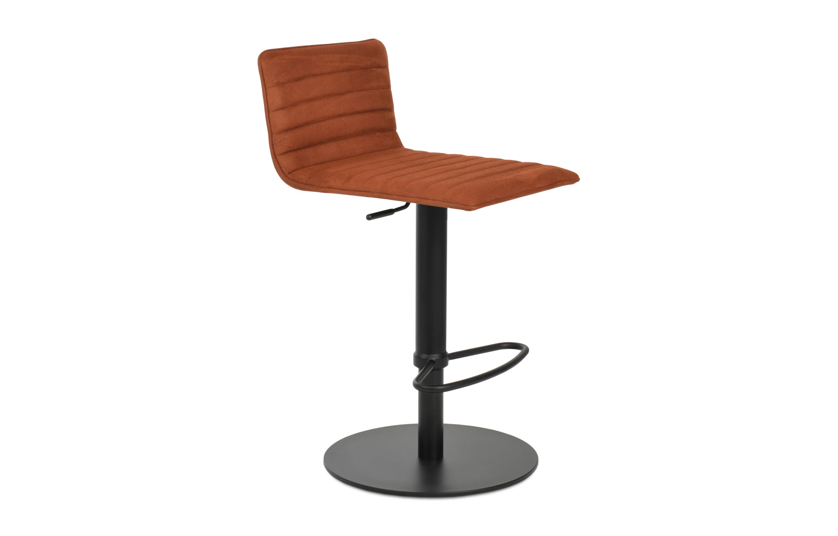 Corona Full Upholstery Half Piston Stool