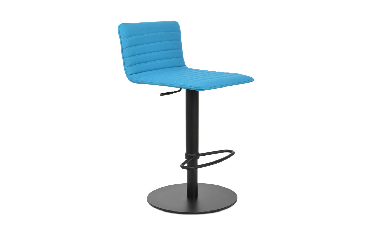 Corona Full Upholstery Half Piston Stool