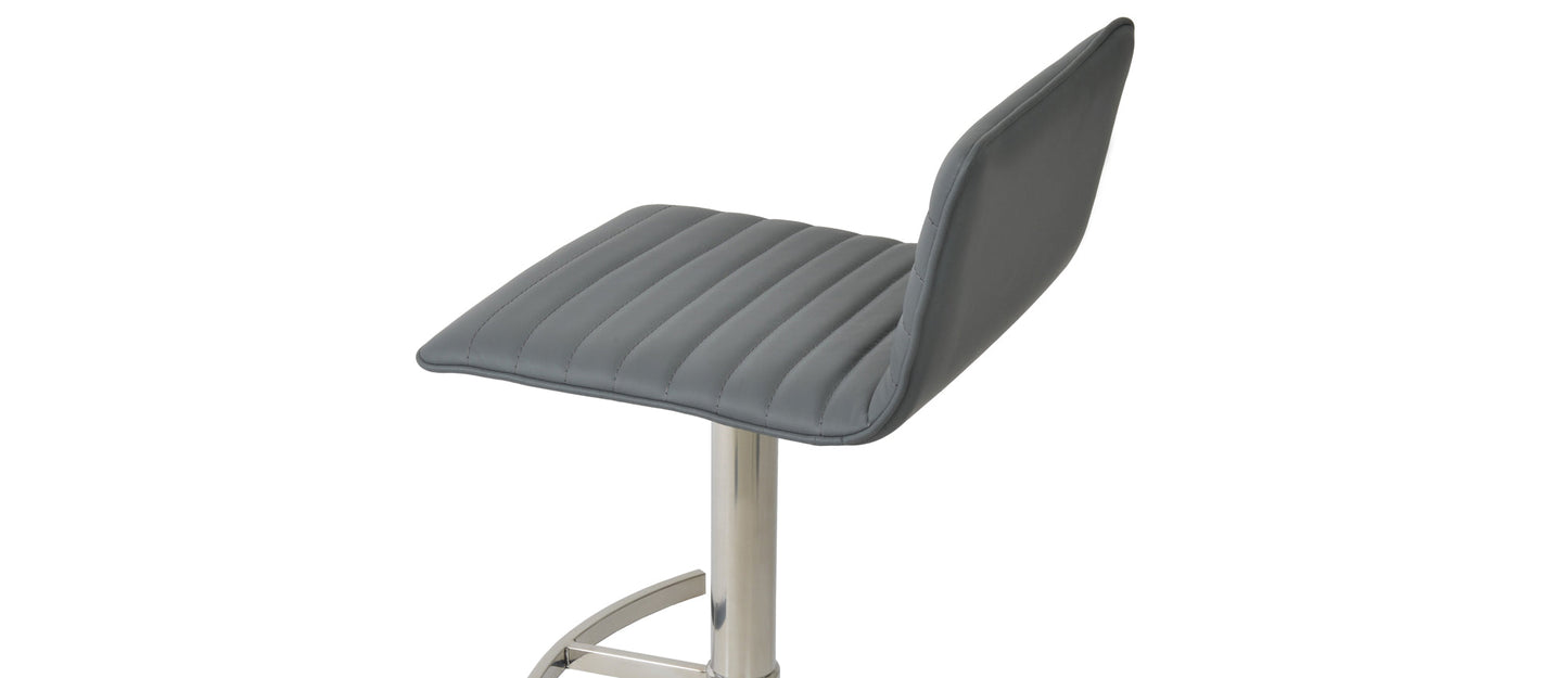 Corona Full Upholstery Piston Stool