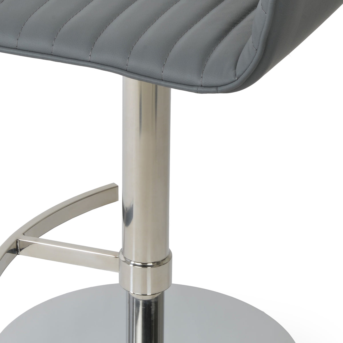 Corona Full Upholstery Piston Stool