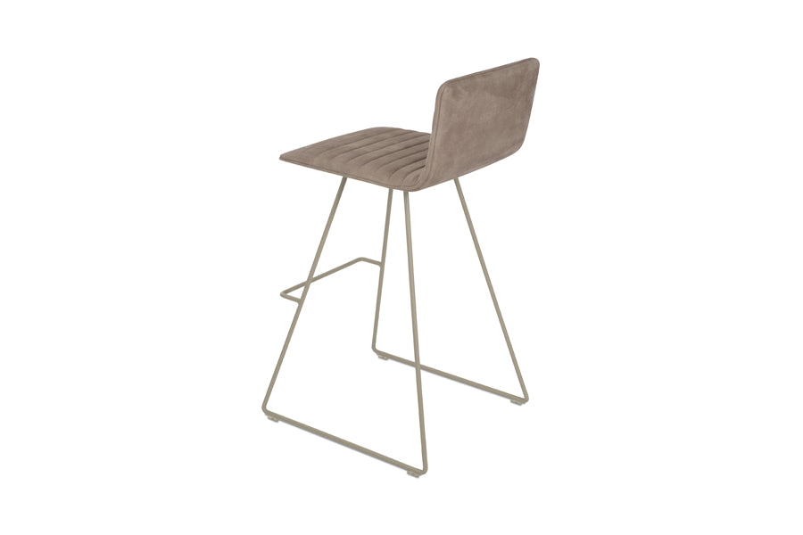 Corona Full Upholstered Wire Stool