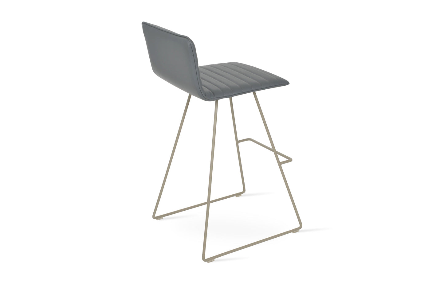 Corona Full Upholstered Wire Stool