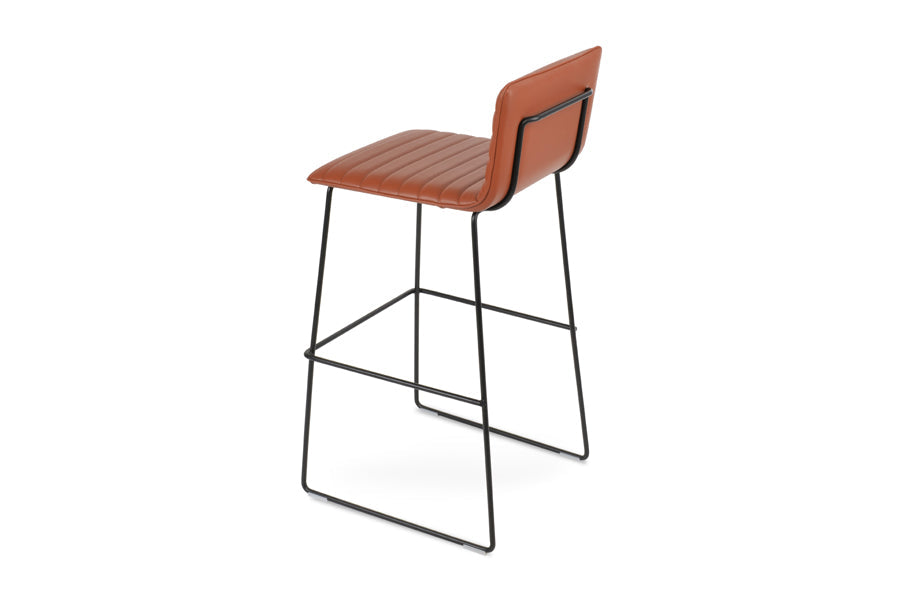 Corona Full Upholstery Wire Handle Stool