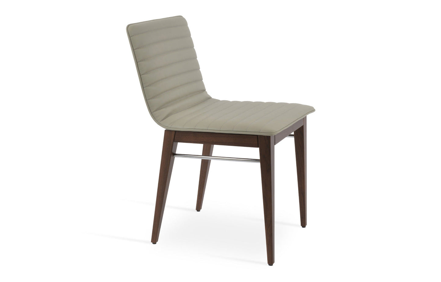 Corona Full Upholstered Wood Dining Chair