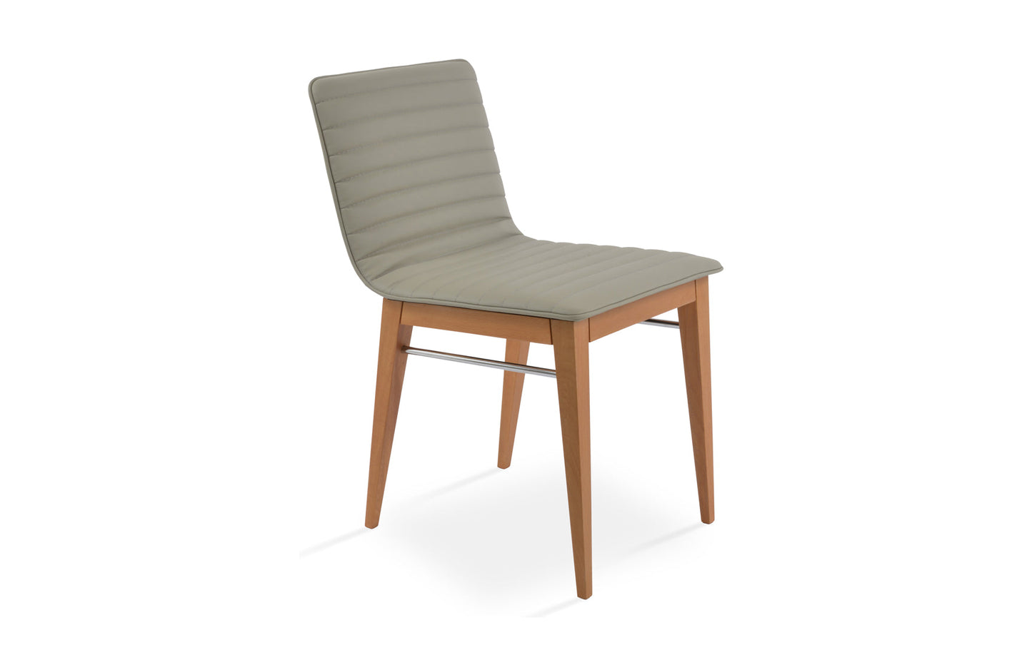 Corona Full Upholstered Wood Dining Chair