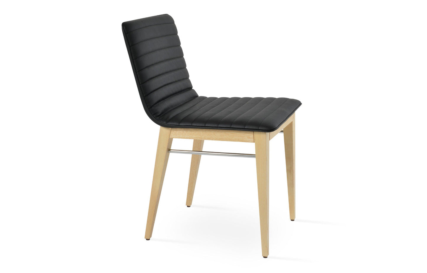 Corona Full Upholstered Wood Dining Chair