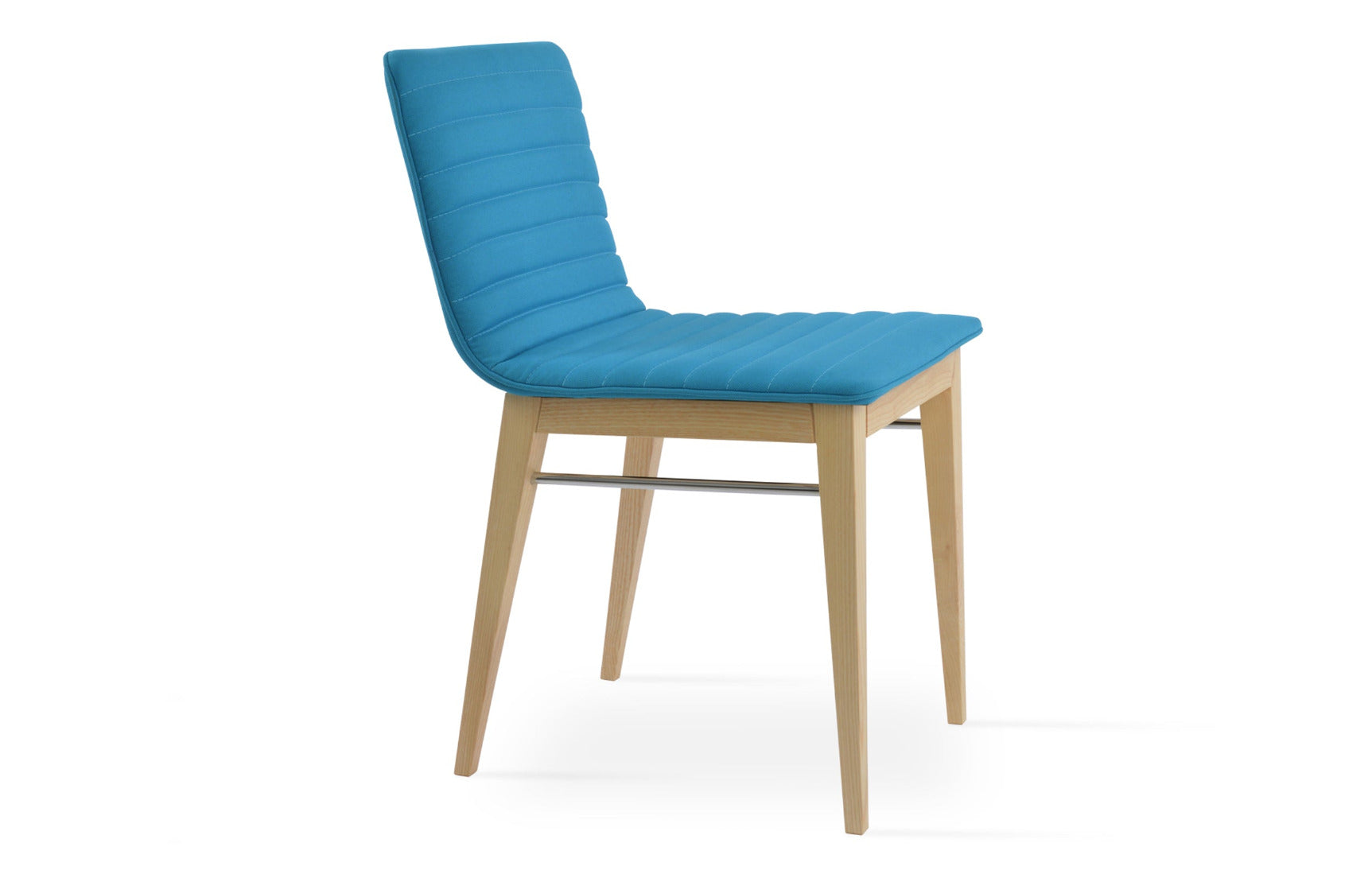 Corona Full Upholstered Wood Dining Chair