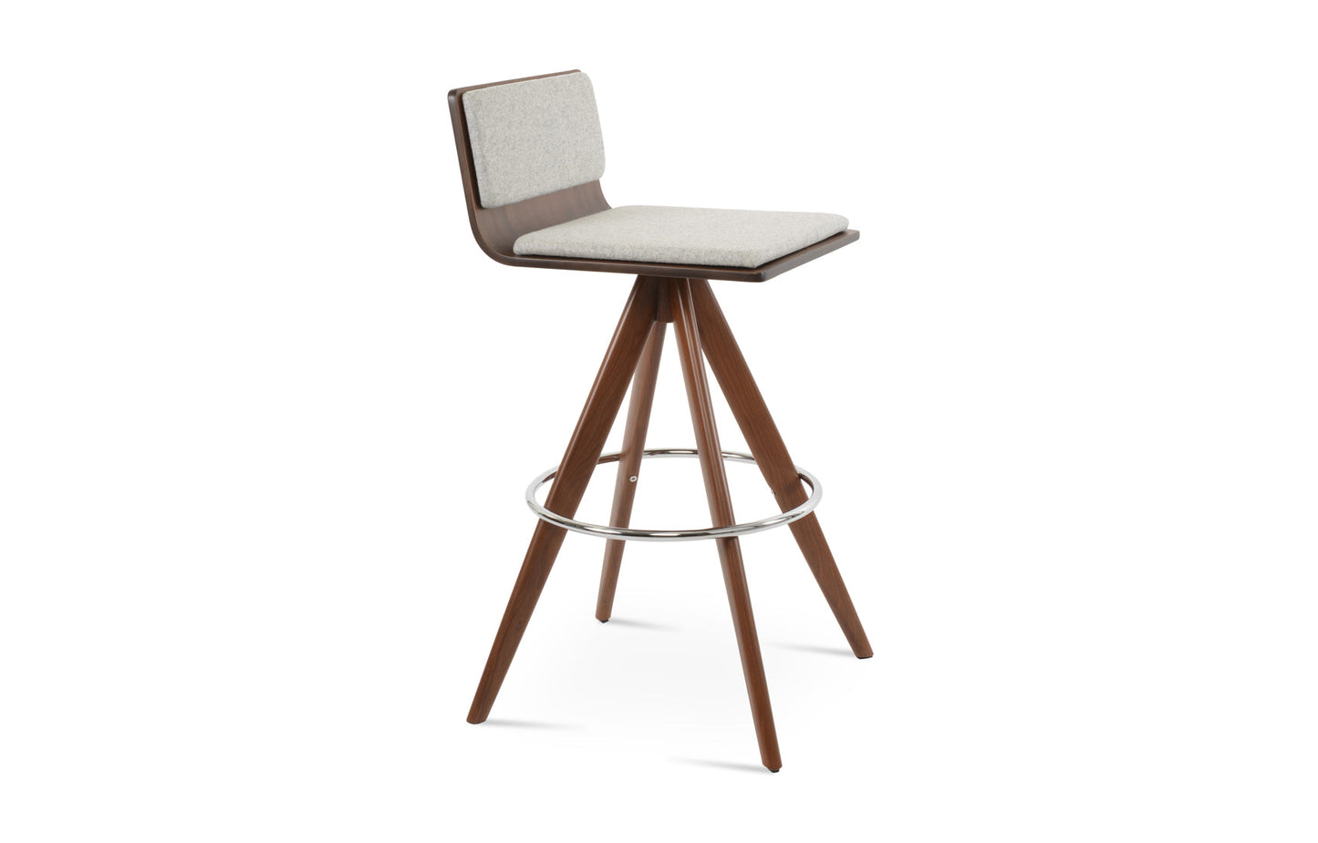 Corona Pyramid-MW Swivel Bar Stool