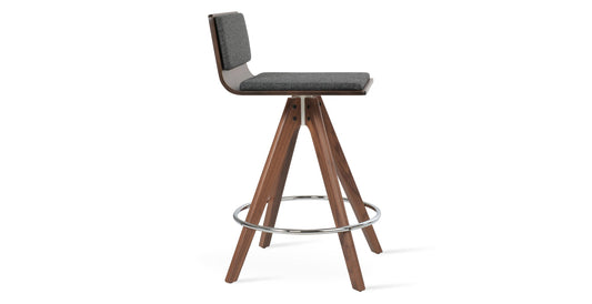 Corona Pyramid Swivel Bar Stool