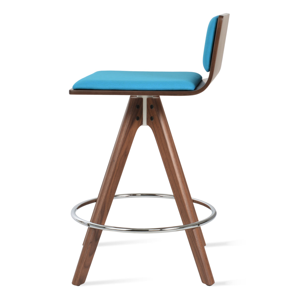 Corona Pyramid Swivel Bar Stool