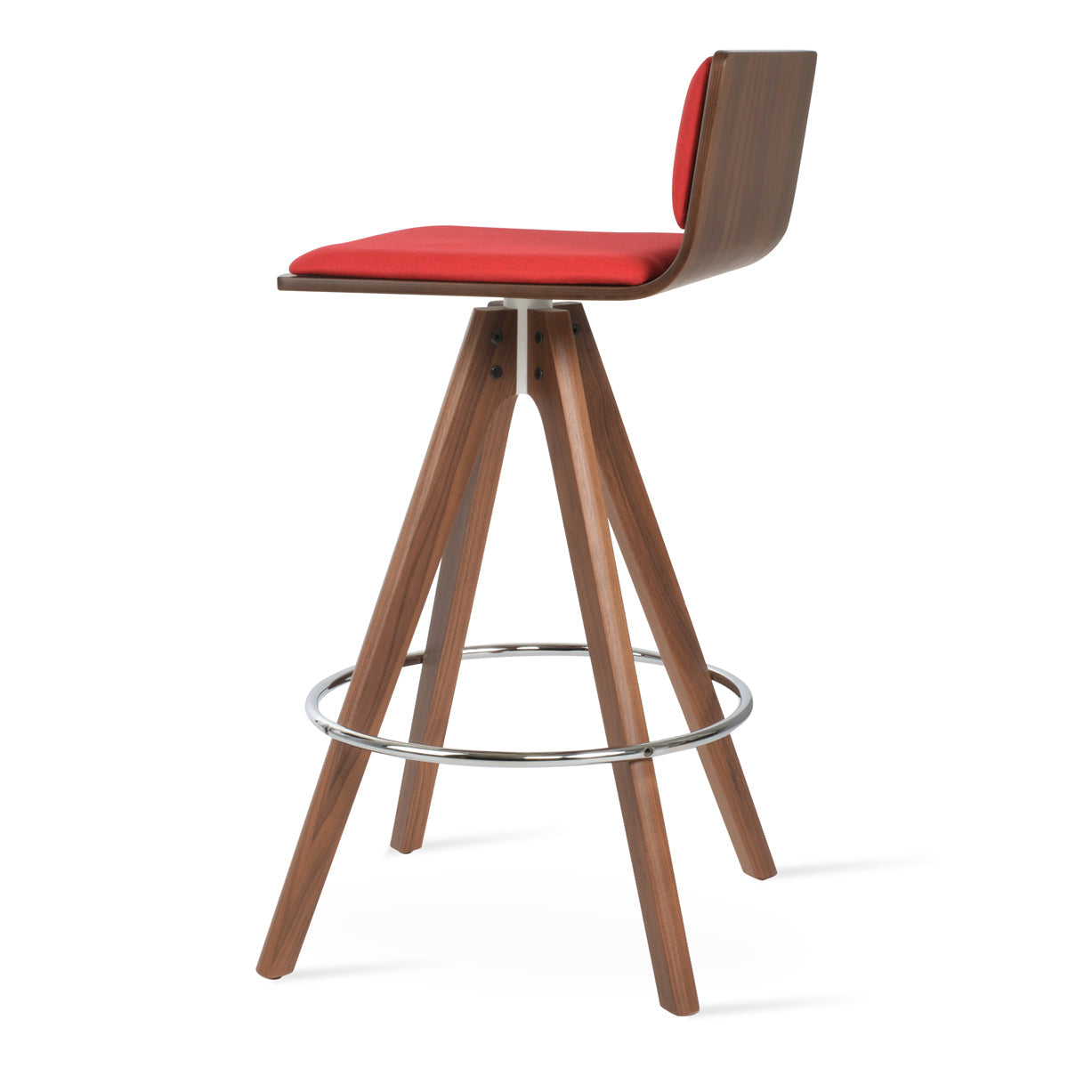 Corona Pyramid Swivel Bar Stool